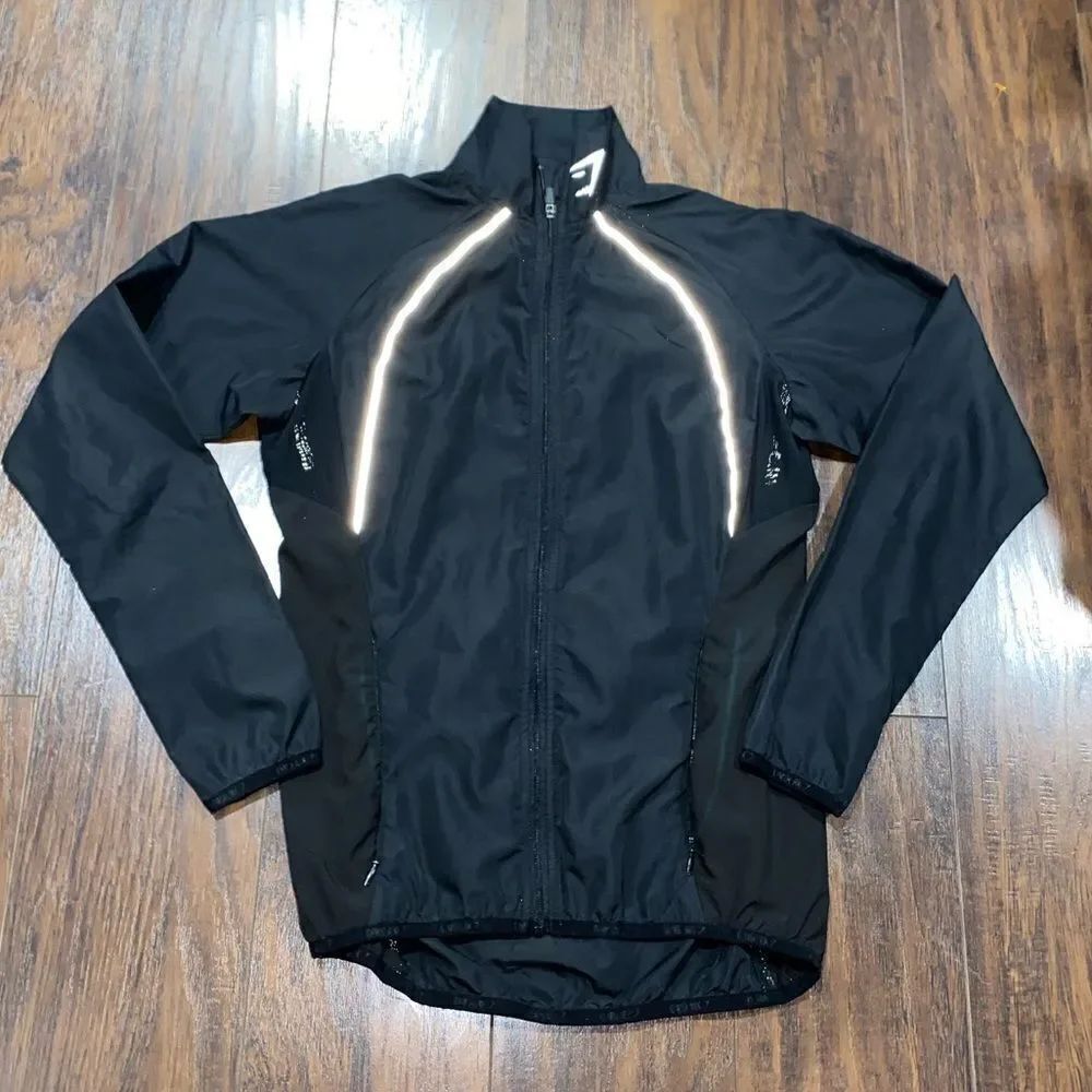 Gymshark Black Quarter Zip Pullover Polyester